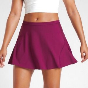 Athleta Match Point Skort Athletic Skirt Violet Plum XS